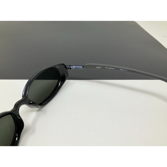 Maui Jim Sunglasses Frames Blue Gray MJ-124-02 Made in Italy Small Oval Frame main image 9